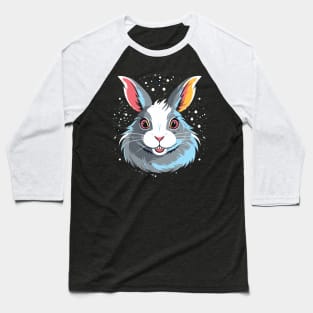 Arctic Hare Smiling Baseball T-Shirt